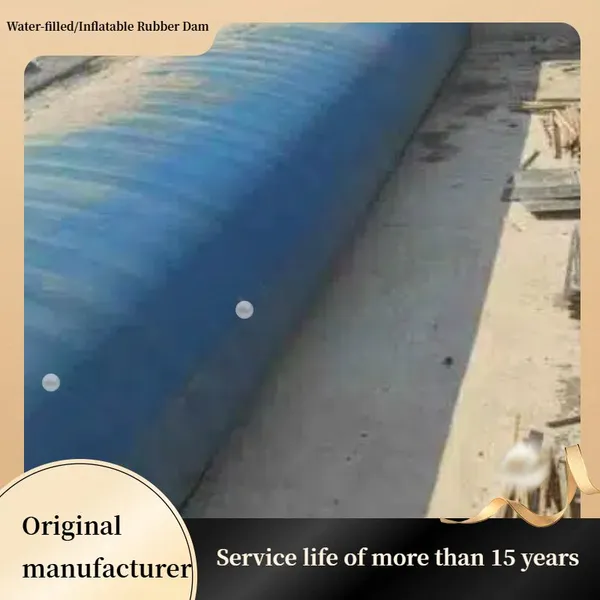 Reinforced Polyester Fabric Rubber Dam for Urban Landscape and Artificial Lake Construction photo-4