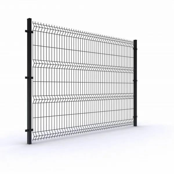 Easily Assembled 3D Panel Fence Curved Welded Wire Mesh Fence for Heavy-Duty Applications photo-1