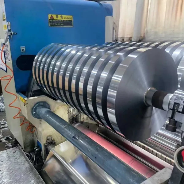 Rolo de papel alumínio de 6 microns para embalagem, classe alimentar, preço a tonelada a granel