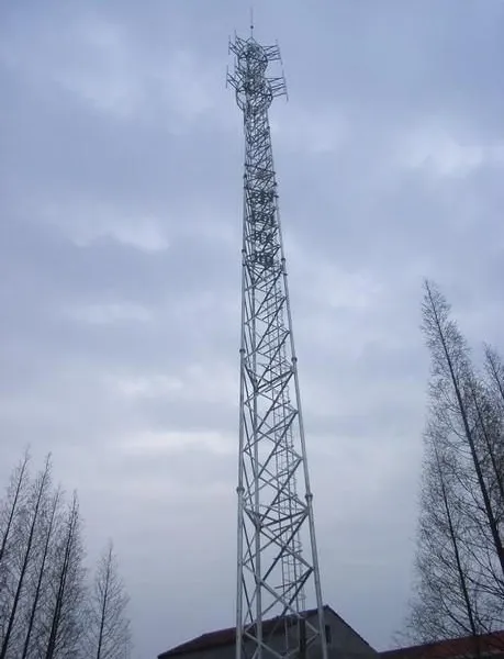 High-quality Triangular Steel Pipe Towers, Used for Communication Base Stations Communication Tower Manufacturers