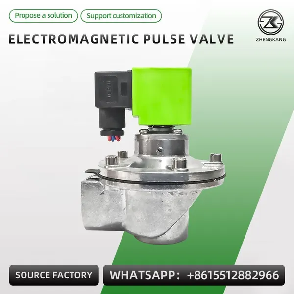 Solenoid Pulse Valve DMF Series Right Angle Submerged Type for Dust Collector photo-2