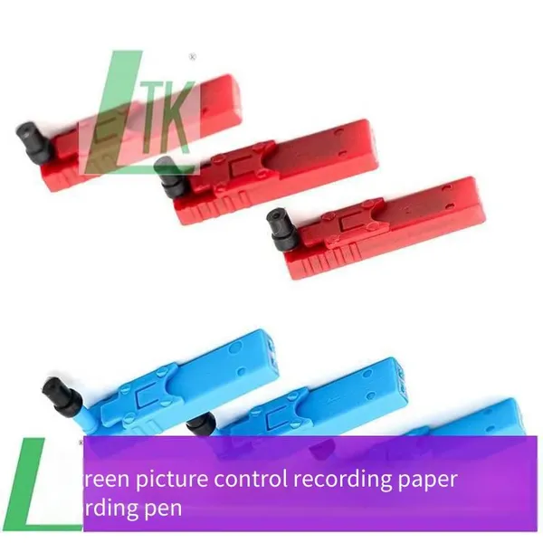IN STOCK HOT SALE DICKSON Th8p0 RECORDER Pen P246 RED AND BLUE photo-3