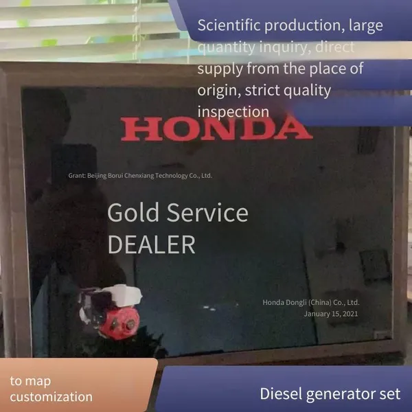 Zeteng Honda Generator Sh6500ex From Japan, Brushed Self-excited Magnetic Rotating Magnetic Field / Avr Voltage Stabilization photo-3