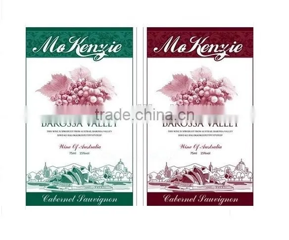 Cutome Printing Label for White Wine photo-3