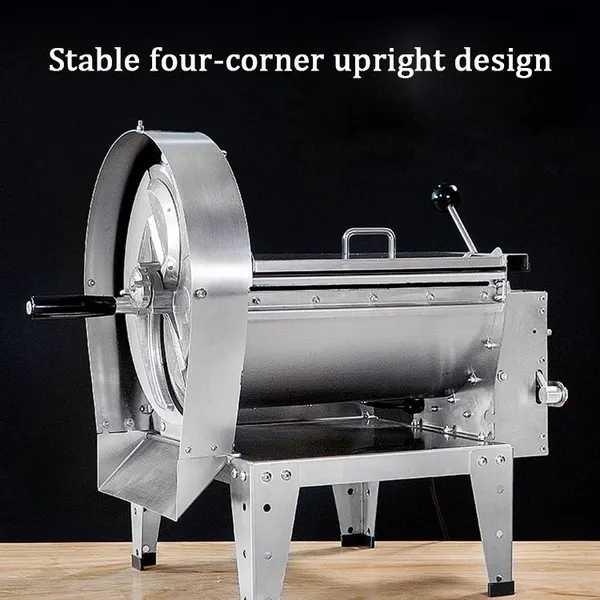 Mo-QDMECH Multifunction Vegetable Slicer Machine GS103 Stainless Steel Electric Food Cutter for Cucumber Radish Apple