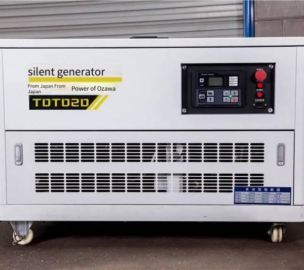 Portable 15kw and 30kw Gasoline Generators, Three-phase Four-wire, for Villa Emergency Use photo-2