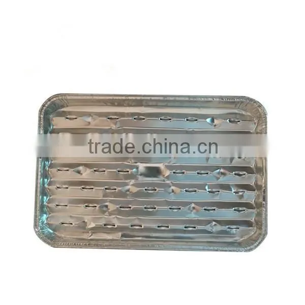 Disposable Aluminum Foil Barbeque Grilling Trays photo-4