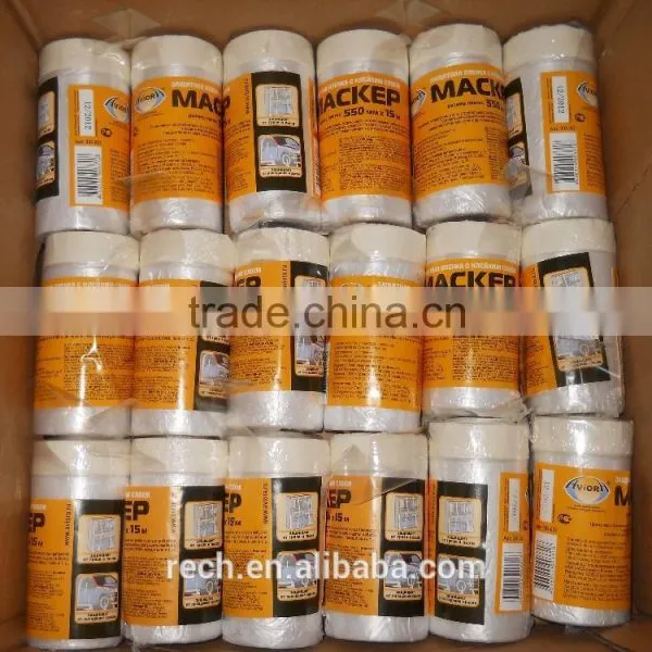 Most Popular Convenient Polyethylene Quality Costumized Protective Pretape Masking Film photo-4