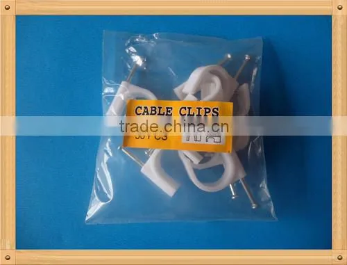 Yueqing Wholesale PE Material Plastic Nail Cable Clips photo-4