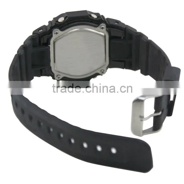FT1185_RD Red Color Dial LCD Display Plastic Rubber Watch for Kids photo-6