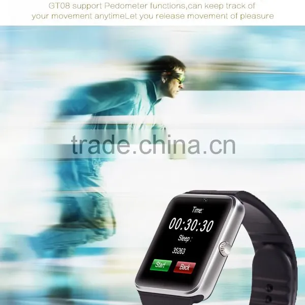 2016 Hot-selling Bluetooth Heart Rate Monitor Fitness Tracker Smart Watch Android Wear Smart Watch Quality Choice photo-4