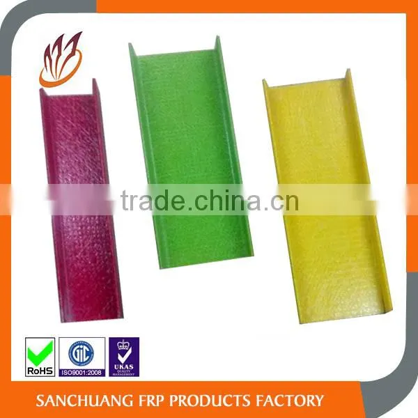 Fire Retardant Insulation Fiberglass Ladder Profiles Fiberglass C Channel photo-5