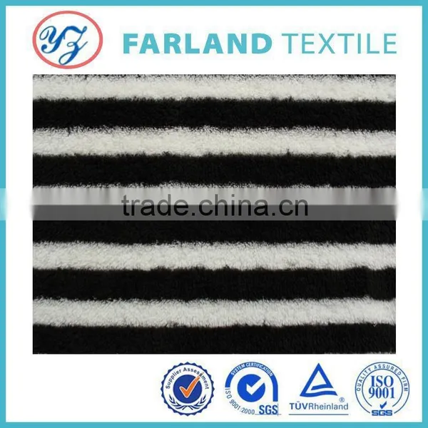 Women Fashion Coats 2014,black and White Strip Velvet ,the Best Selling Items photo-4