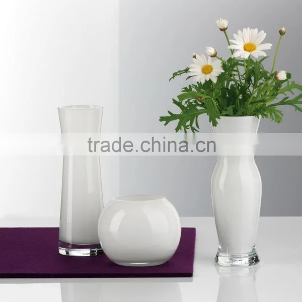 Glass Vase Set ; Solid Color Glass Vase, Colorful Glass Vase
