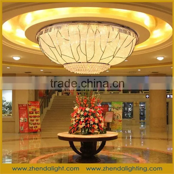 Hotel Project Crystal Lamp From GuZhen Crystal Lighting Manufacturer photo-2