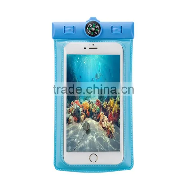 JOYROOM New High Quality PVC Mobile Phone Waterproof Bag High Density Compass Design 20m Waterproof Bag for Mobile Phone photo-2