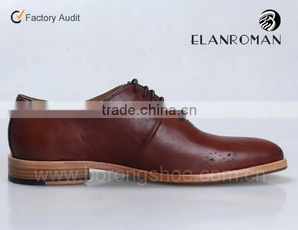 New Style Man Dress Shoe Men Oxford Shoes Men Shoes in Genuine Leather photo-4