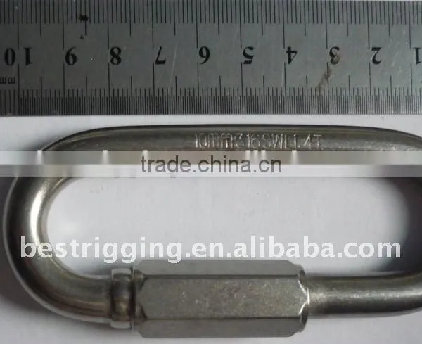 Zinc Plated & Stainless Steel AISI 304 316 Quick Link In Rigging Hardware Manufacturer photo-5