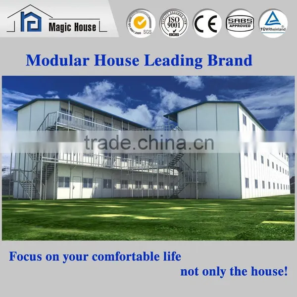 Fast Assembling Construction Site Labor Dormitory Light Steel Prefab Temporary Room photo-2