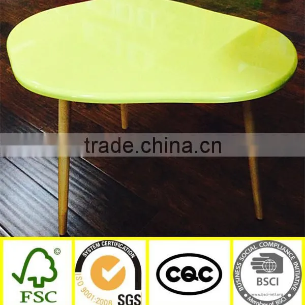 Foldable Kid Dinning Furniture Unique Wood Table