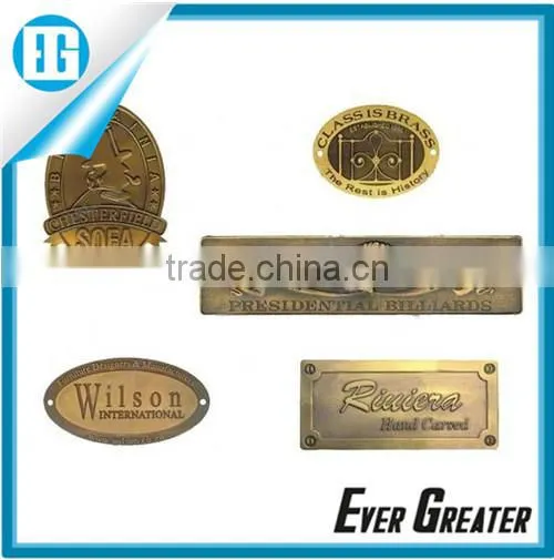 Custom Metal Clothing Label,Metal Brand Logo Label,metal Label for Garment photo-3