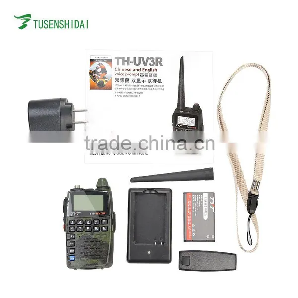 Army Style Two Way Radio for TYT TH-UV3R Dual Band Mini Transceiver Radio photo-5