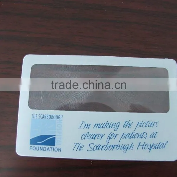 Card Size Magnifying Glass