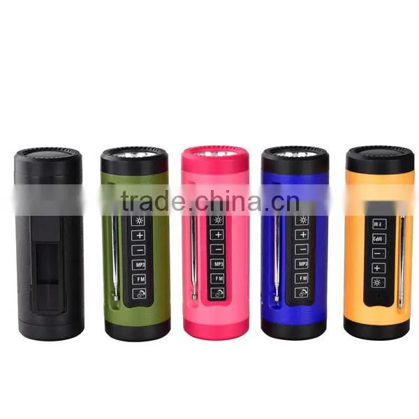 New Outdoor Speaker Bluetooth Speaker With Power Bank 4000mah With FM Radio, Flashlight, Support TF Card photo-2