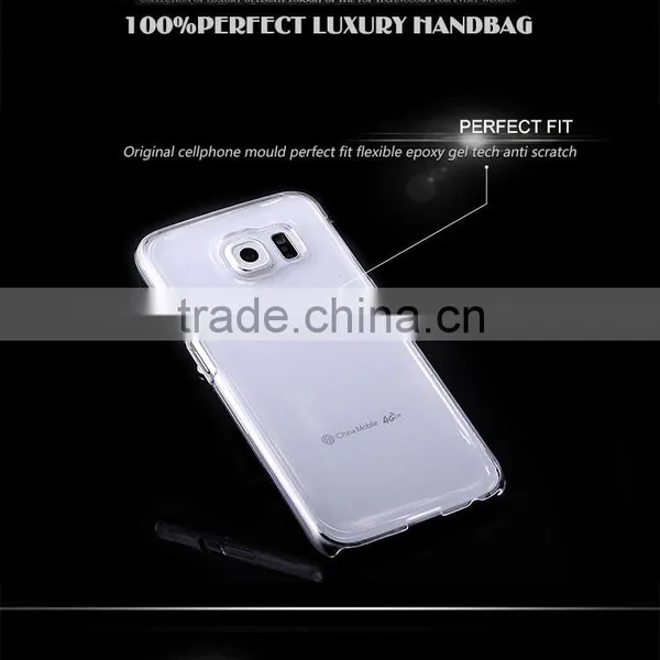 New Designed Transparent Epoxy Gel PC Case for Samsung S6 With Competitive Price photo-4