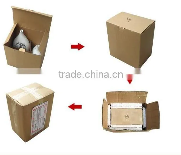 Jingdezhen Factory Made White Ceramic Flower Vase With 3 Pics a Set photo-4