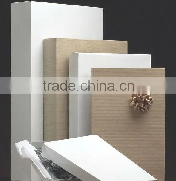 Square Fashion Clean Paper Box for Apparel, Gift, Food, Cosmetic, Jewelry --AB-1