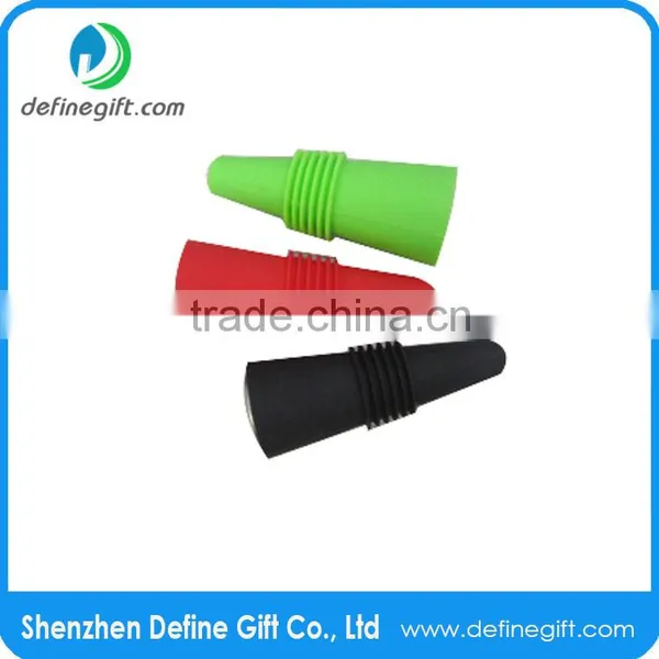 Silicone Wine Bottle Stopper Cap, Beverage Bottle Stopper photo-3