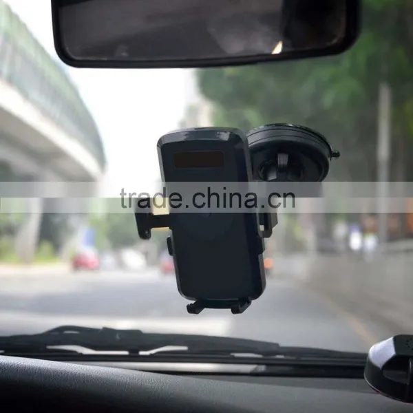 Qi Car Wireless Charger Cradle With 5V DC Power Supply for Qi-enabled Smartphones and Devices - photo-4