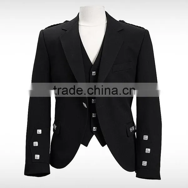 Argyll Jacket With Vest Comes With a Prince Charlie Jacket