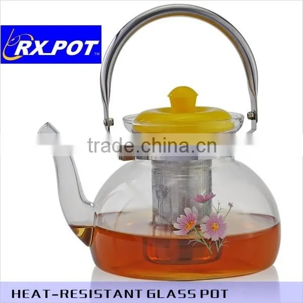 Factory Direct Sales All Kinds of Pyrex Glass Tea Pot (1500H) photo-2