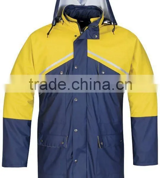 MENS FASHION PU RAINCOAT photo-2