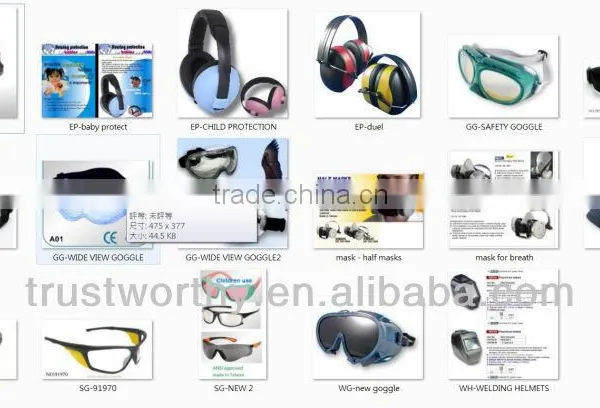 Taiwan ANSI EN CE Two Color Ear MUFF Safety Hearing Protection photo-2