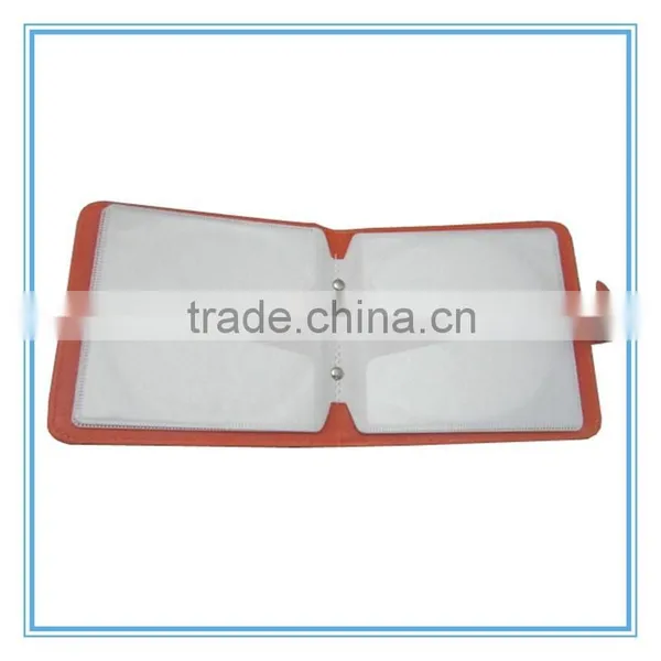 High Quality Customizable Color PVC/PU Leather Material CD Case photo-4