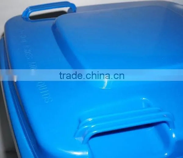 BT100A-3 100liter Garbage Can With Rubber Wheels photo-2