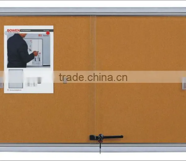 2014 high quality display board showcase