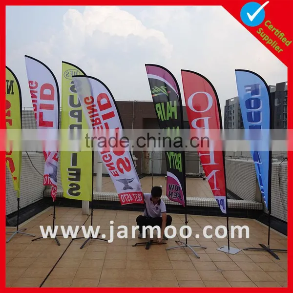 Outdoor 110g Knitted Polyester Knife Flag photo-3