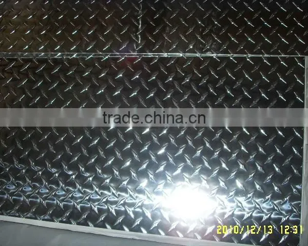 5052 5083 Embossed Aluminum Plate for Vehicle Flooring photo-2