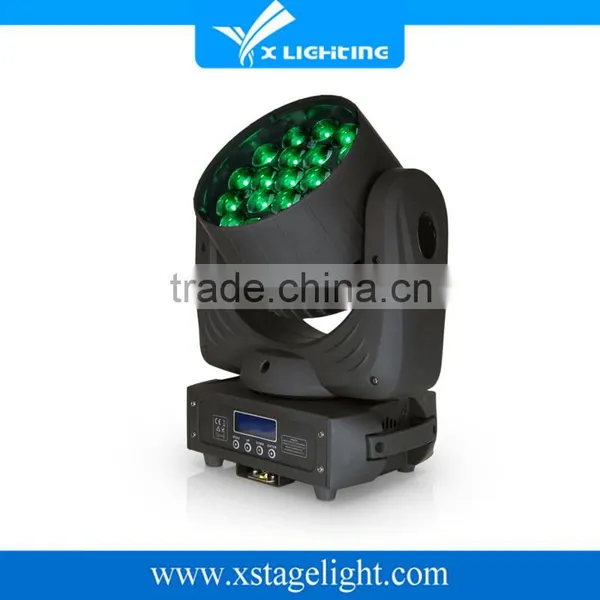 Mac Aura Clone 19*12w Zoom Beam Wash Bee Eye Led Moving Head Light photo-2