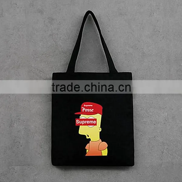Custom Logo Tote Canvas Bag for Shopping Shoulder Bag for Fashionable Women photo-4