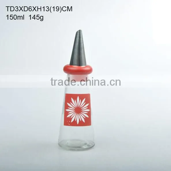 Conical Kitchen Spice Jar With Different Lid photo-2