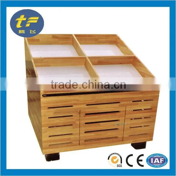 Supermarket Shelf Wooden Shelf photo-2