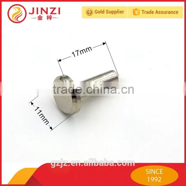 Hardware Copper and Nickel Round Head and Flat Head Rivet photo-5