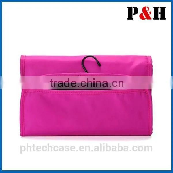 Women Organizer Cosmetic Case Toiletry Hair Brush Bag in Bag photo-2