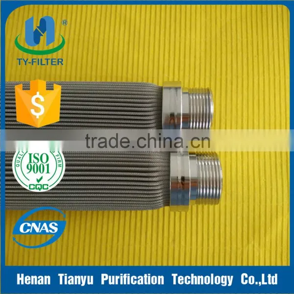 Stainless Steel Sintered Wire Mesh Filter Element photo-3