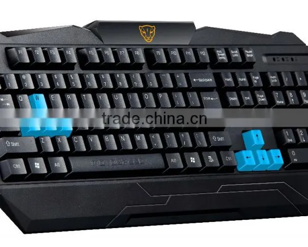 USB Computer Keyboard LED Gaming Keyboard for Game photo-2